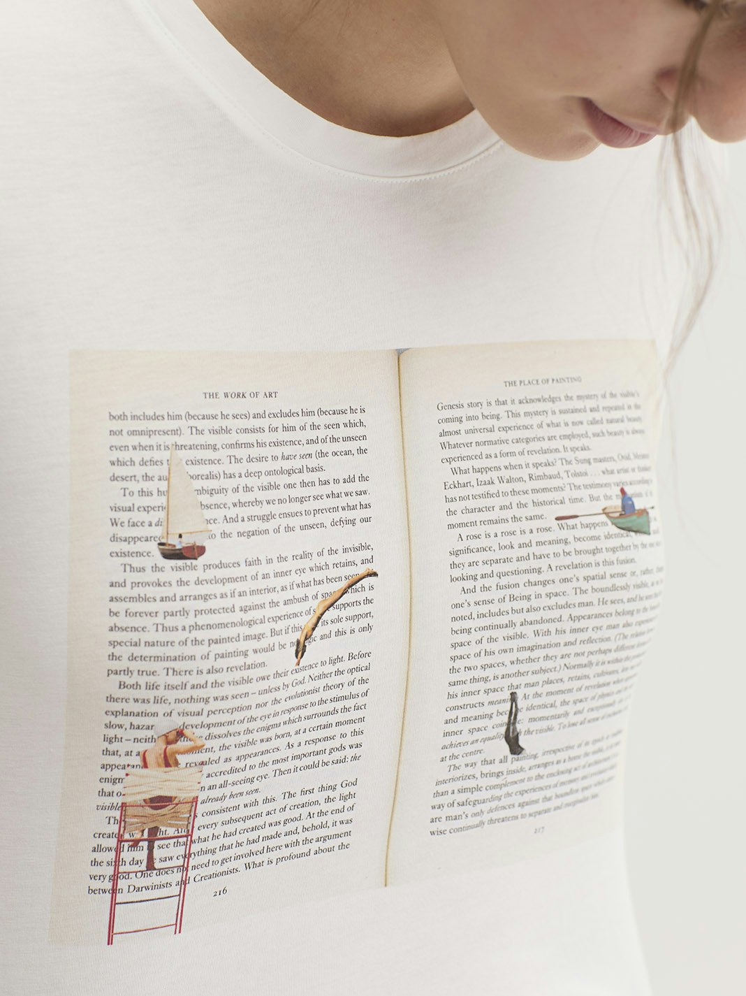 Maglietta in cotone Summer Reading