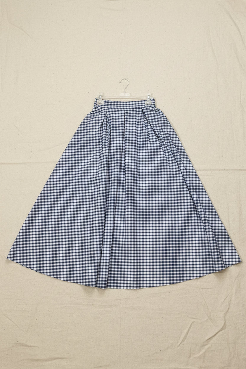 Vichy skirt