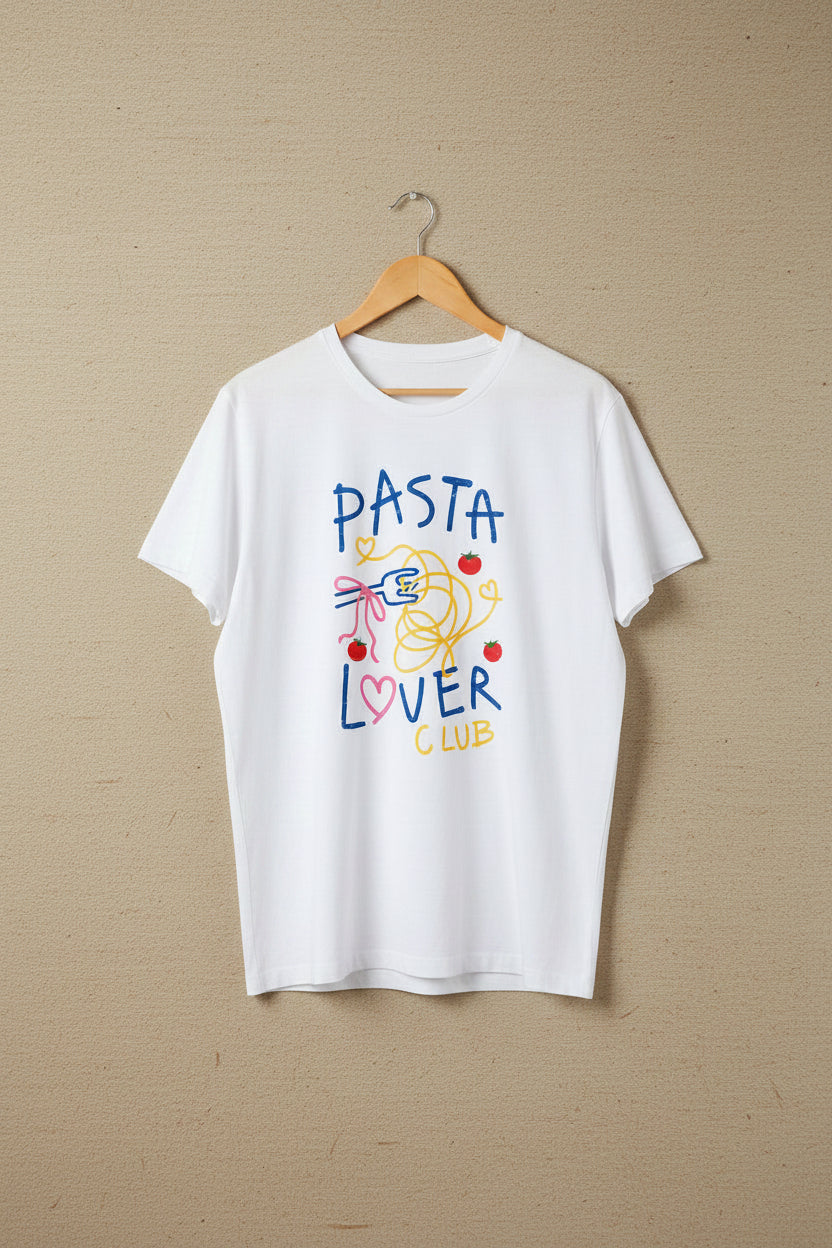 Tee " Pasta lover CLUB "🍝