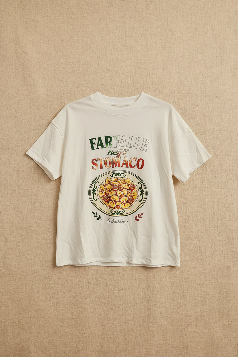 Farfalle nello stomaco tee