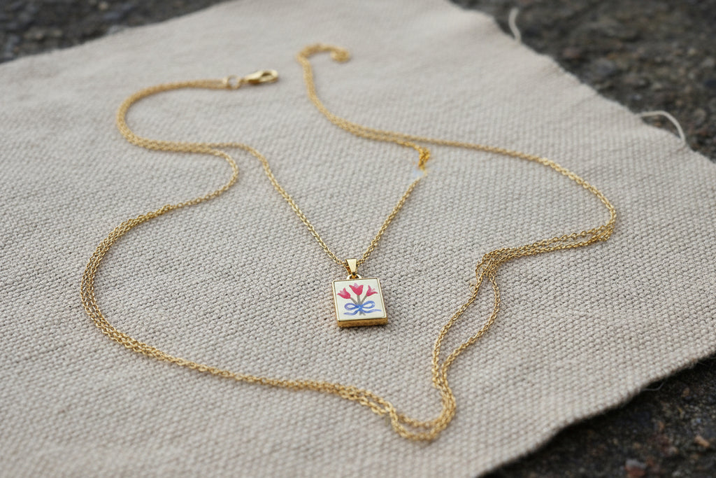 Collana " Les fleurs du jardin"