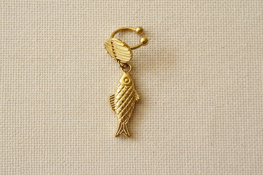 Ear cuff " pesce Carlo "