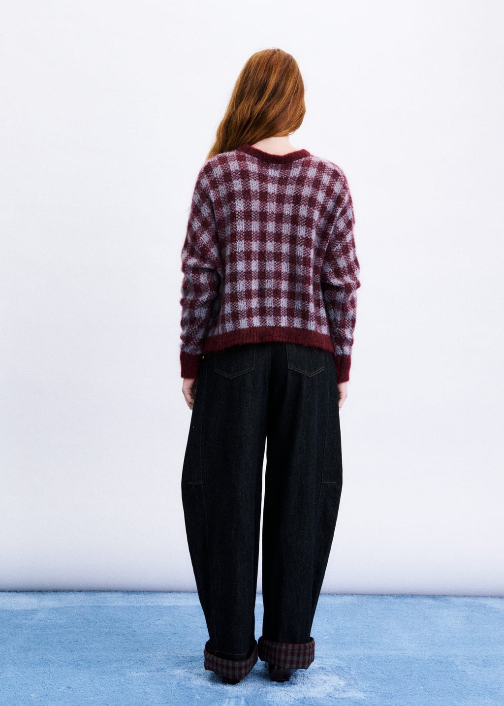 Cardigan AOMORI Bordeaux