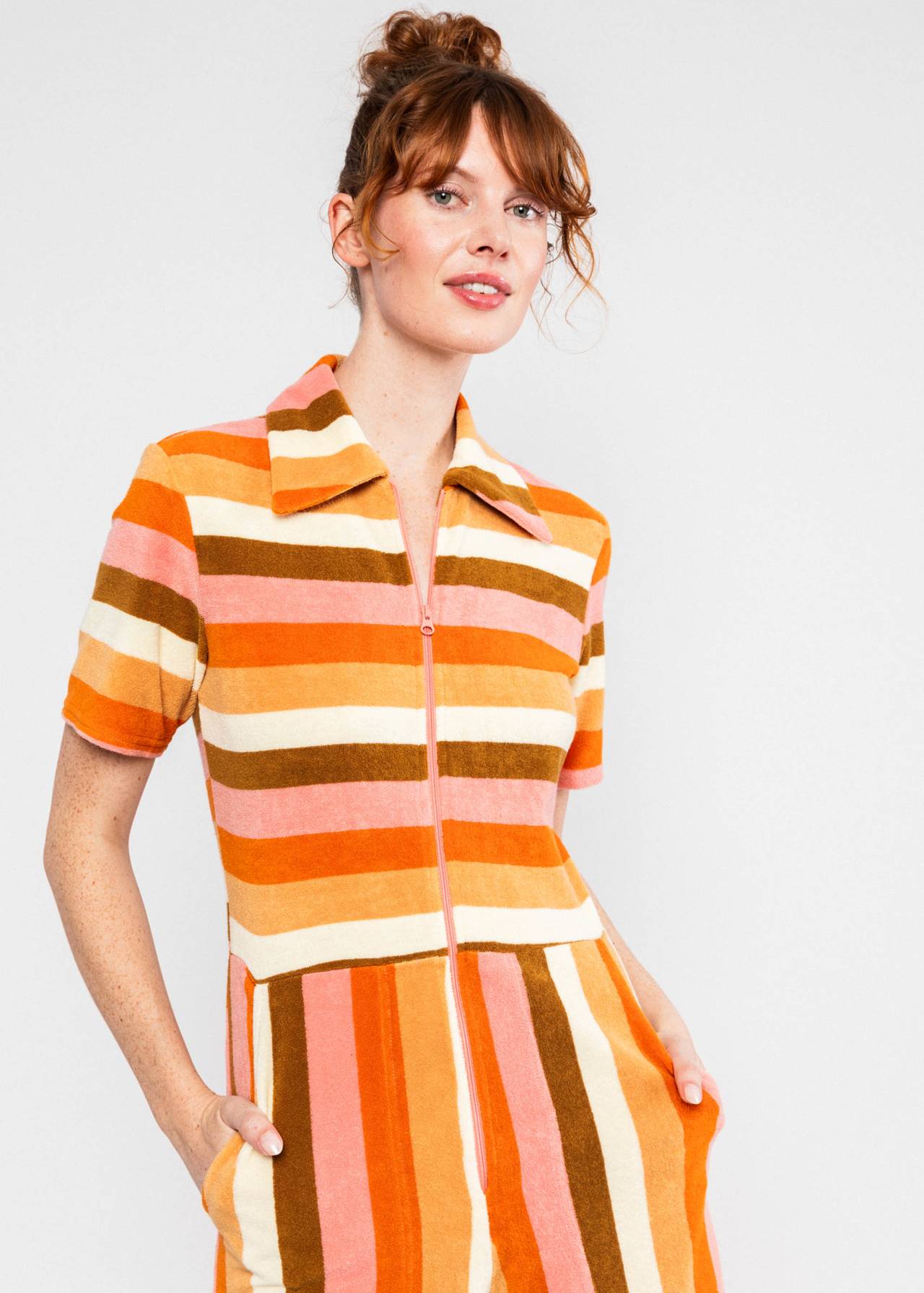 '70 Stripe Jumpsuit