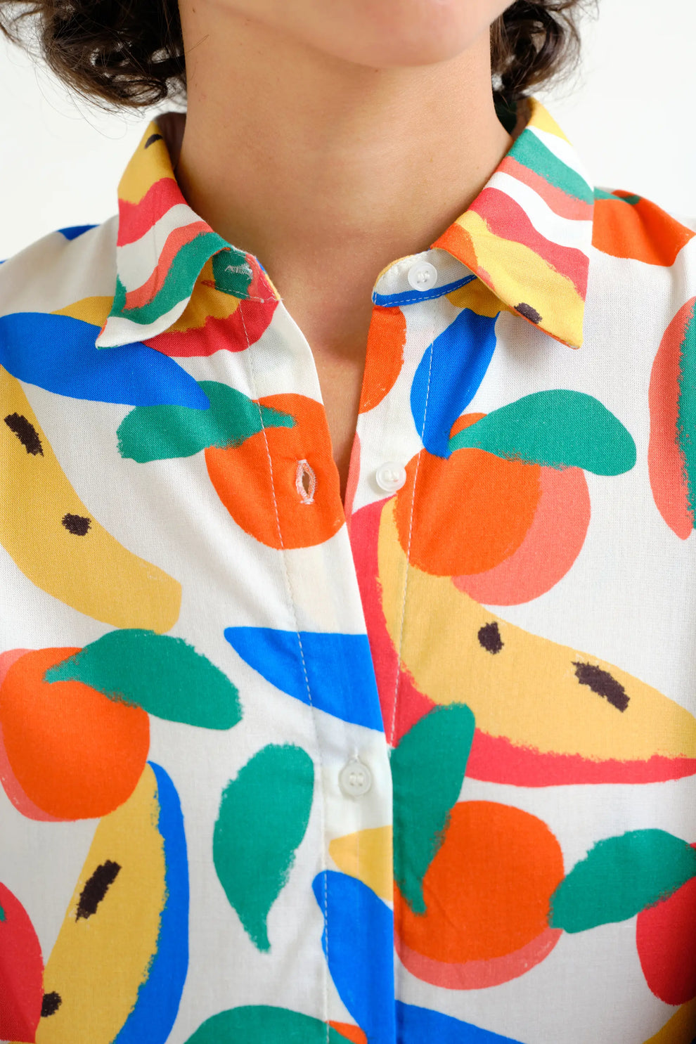 Camicia con stampa Tutti Frutti Small