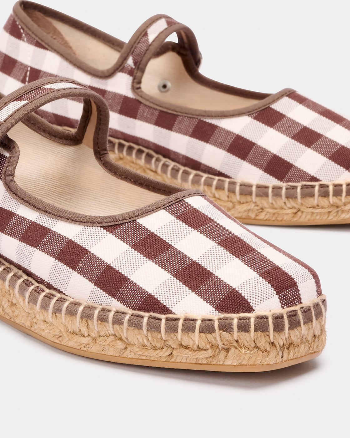 Peonia Brown check
