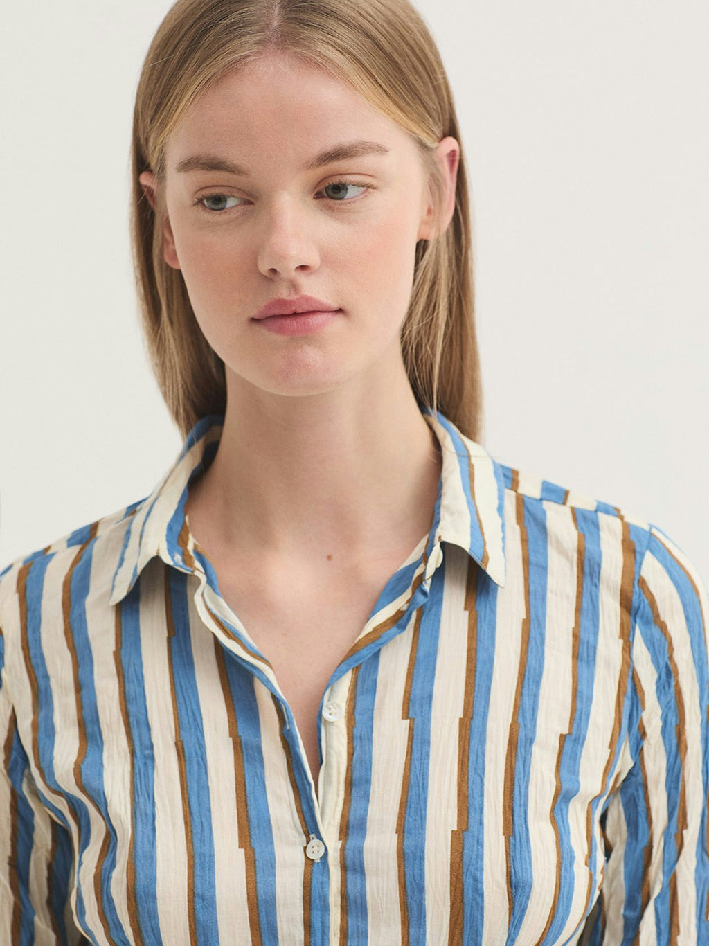 Camicia stripe bicolor