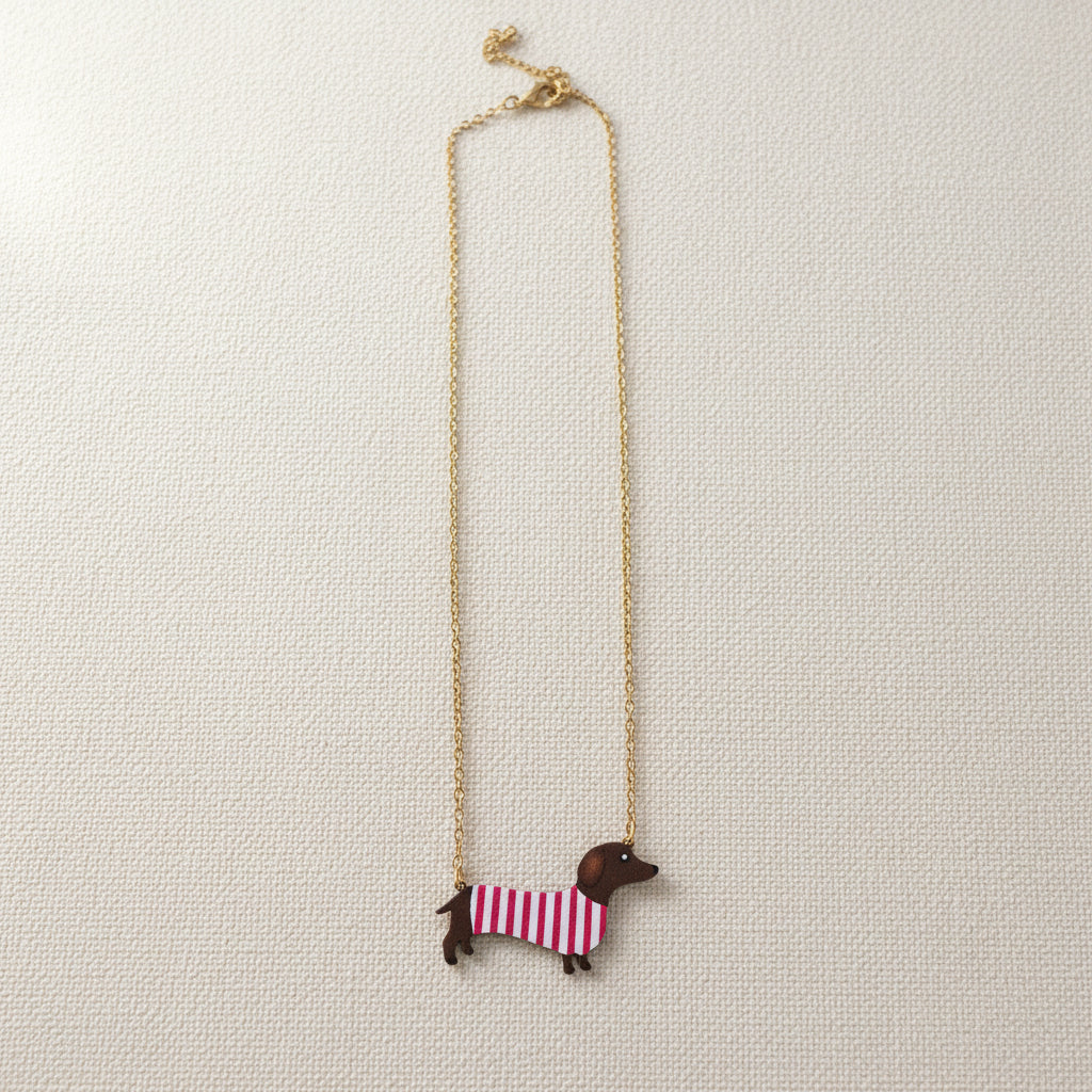 Collana " Otto"  il bassotto