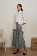Embrodery Flower shirt