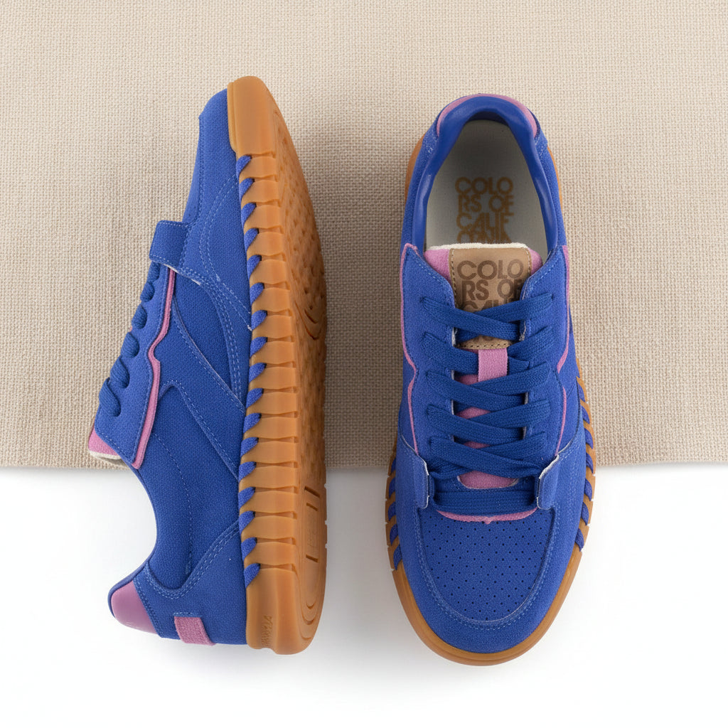 TAHOE
Sneaker in pelle scamosciata BLU 💙
