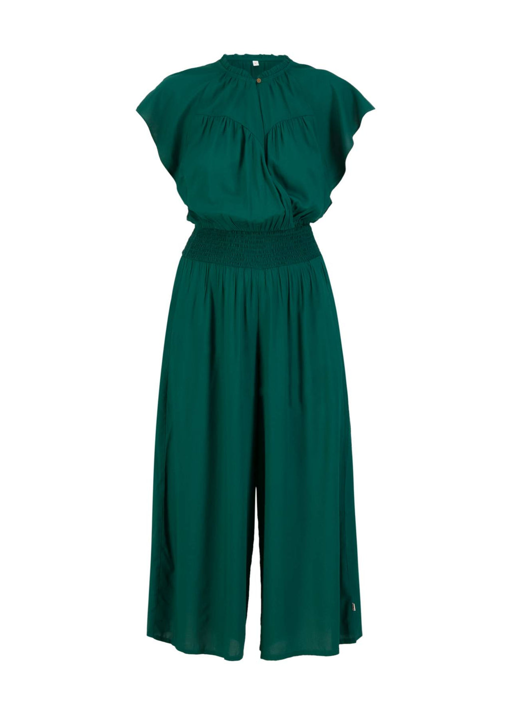 Jumpsuit love green