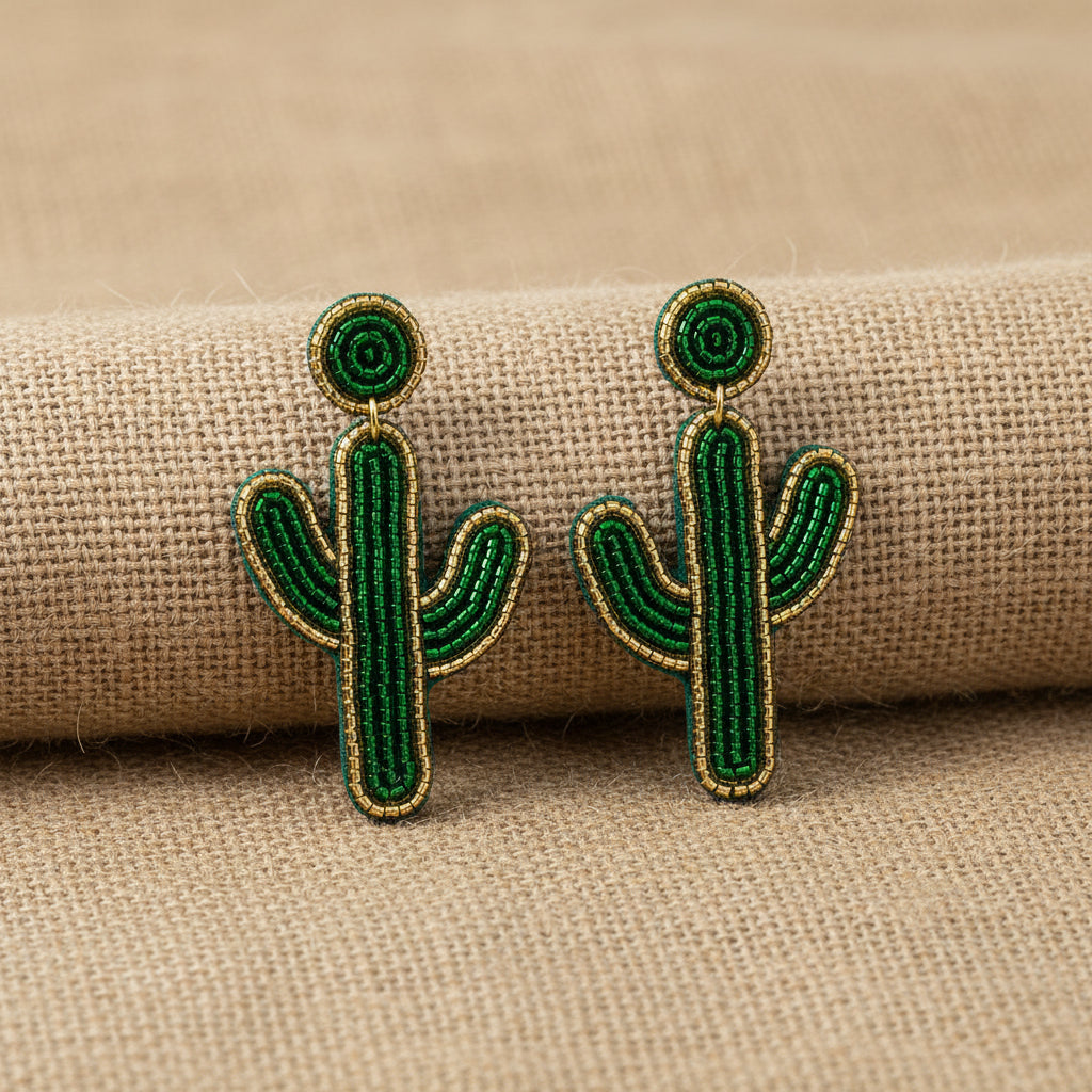 Cactus earring 🌵