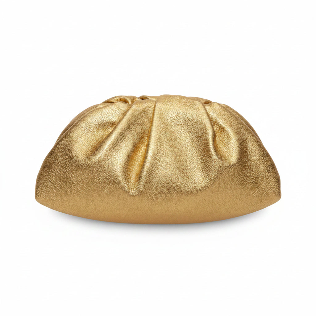 Pochette maxi pasticcino oro