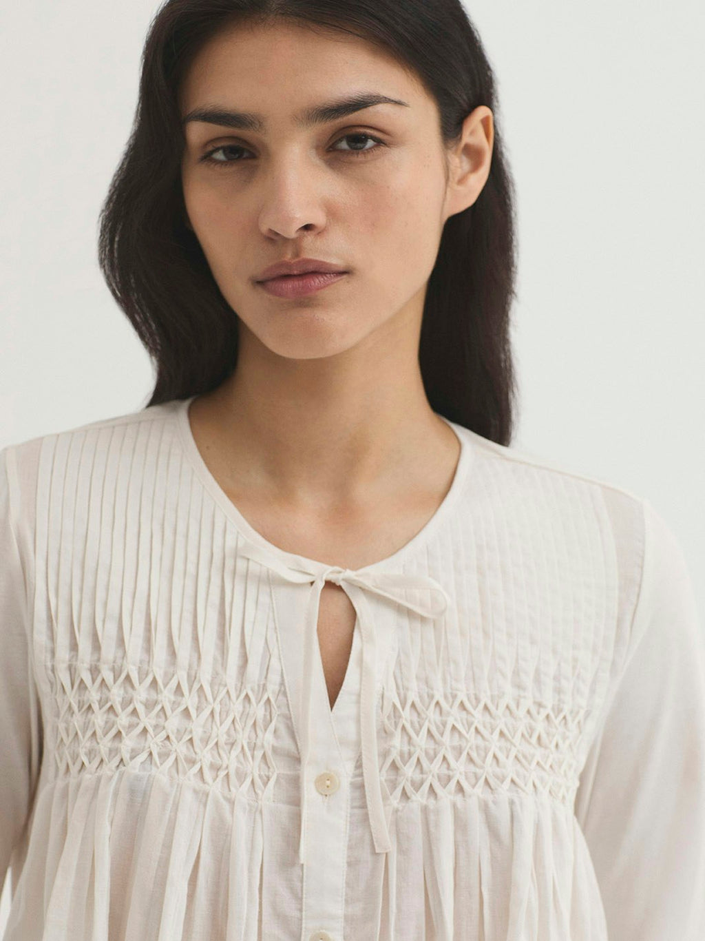 Camicia intarsi