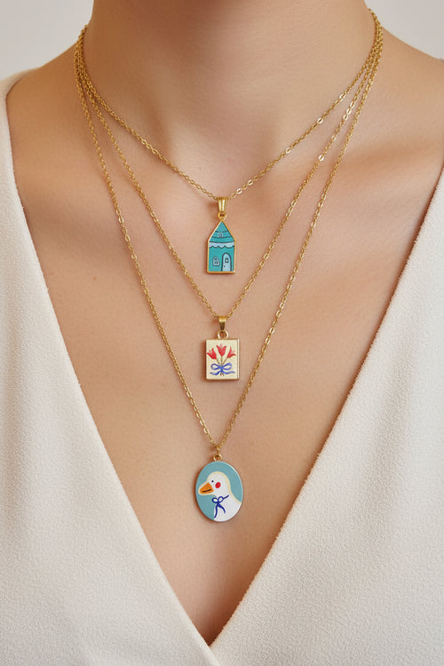 " Raccontami una Favola " set da 3 collane