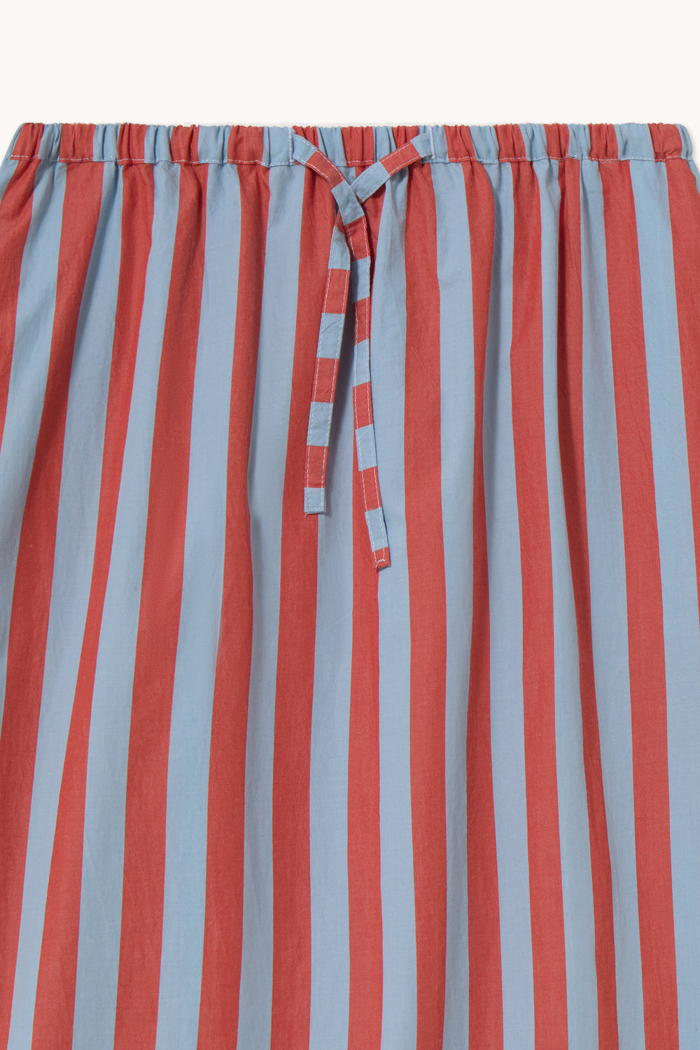 STRIPES ELASTICATED SKIRT