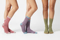Stripe glitter socks