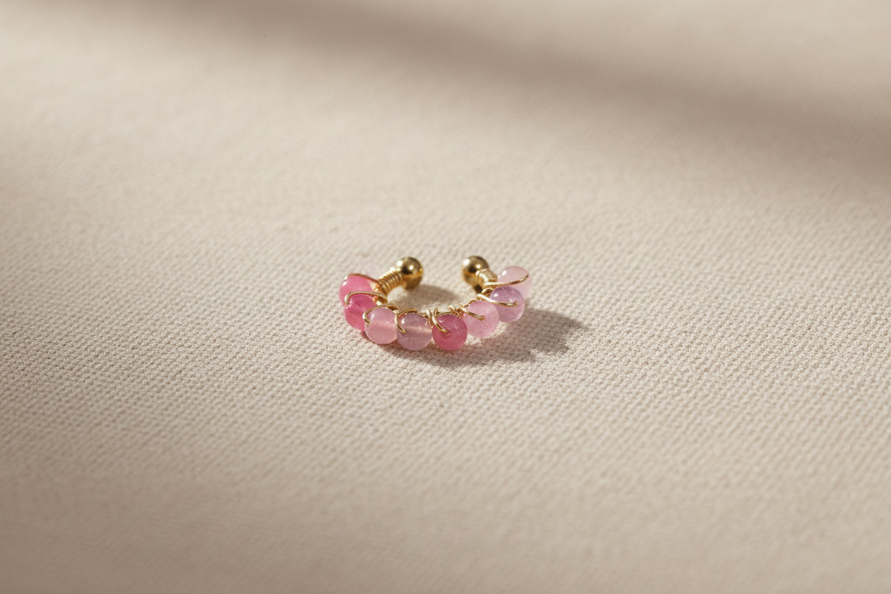 Ear cuff " Rose "
