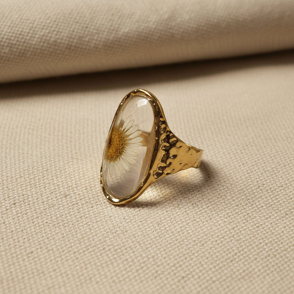 Anello " Daisy 🤍 white "