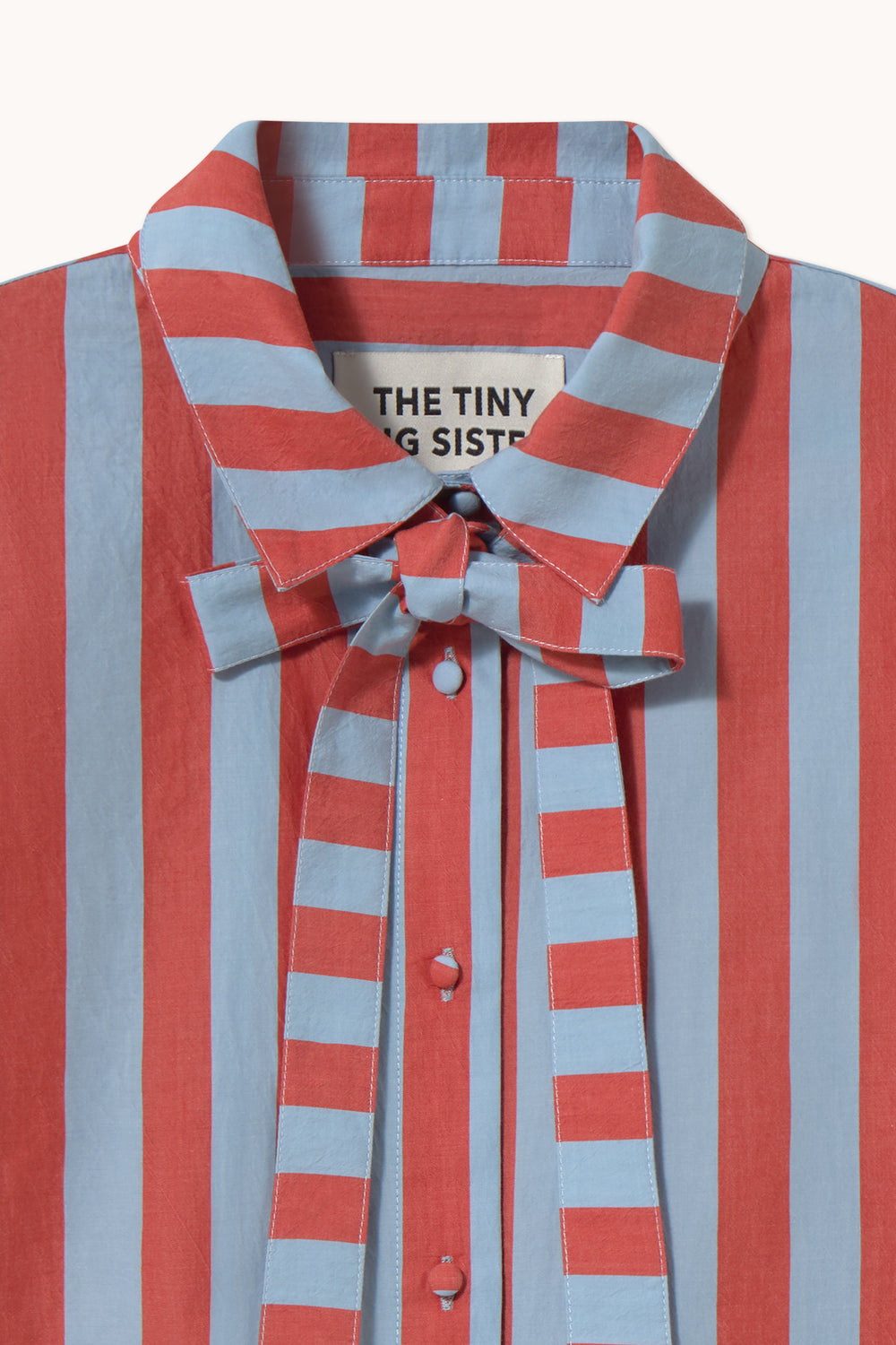 STRIPES BOW NECK SHIRT
Sale price