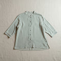 Camicia Dixie righe Bianco/Verde