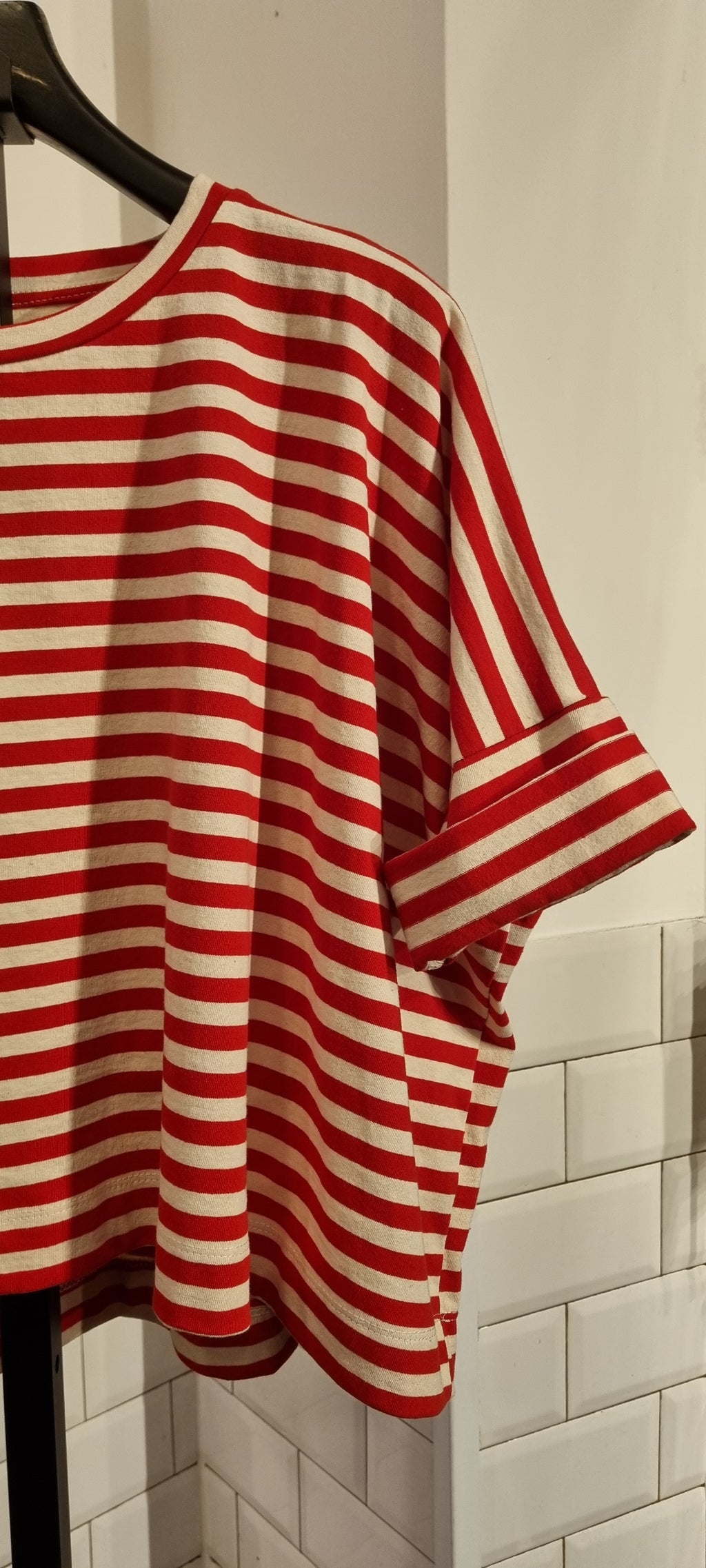 T-shirt Rosso & Panna