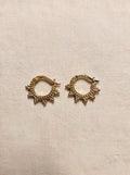 Mini Cerchi Sole - 2x2cm in Ottone Dorato