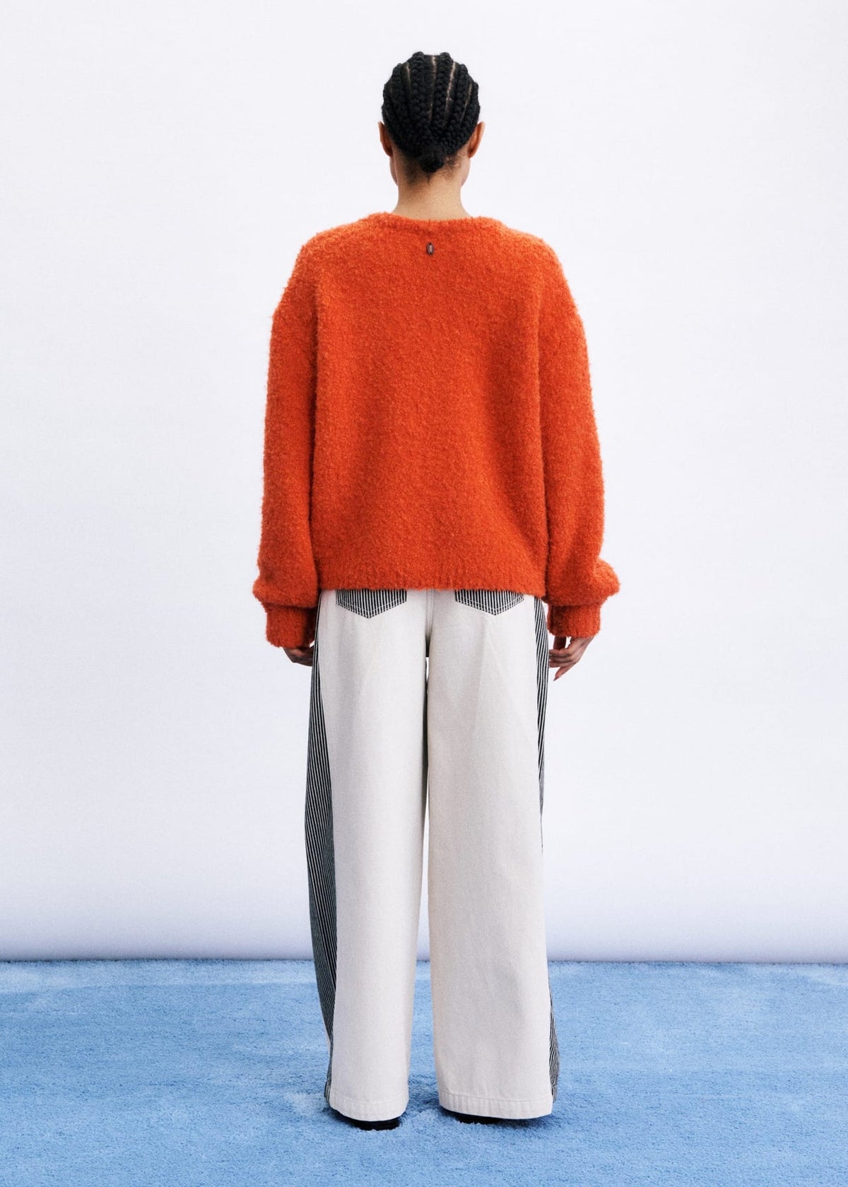 PULL FLUFFY LOUISE - ARANCIONE VITAMINICO