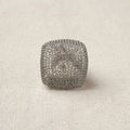 CUBE 01 - Anello Oversize Regolabile | Anello Scultura Fatto a Mano
