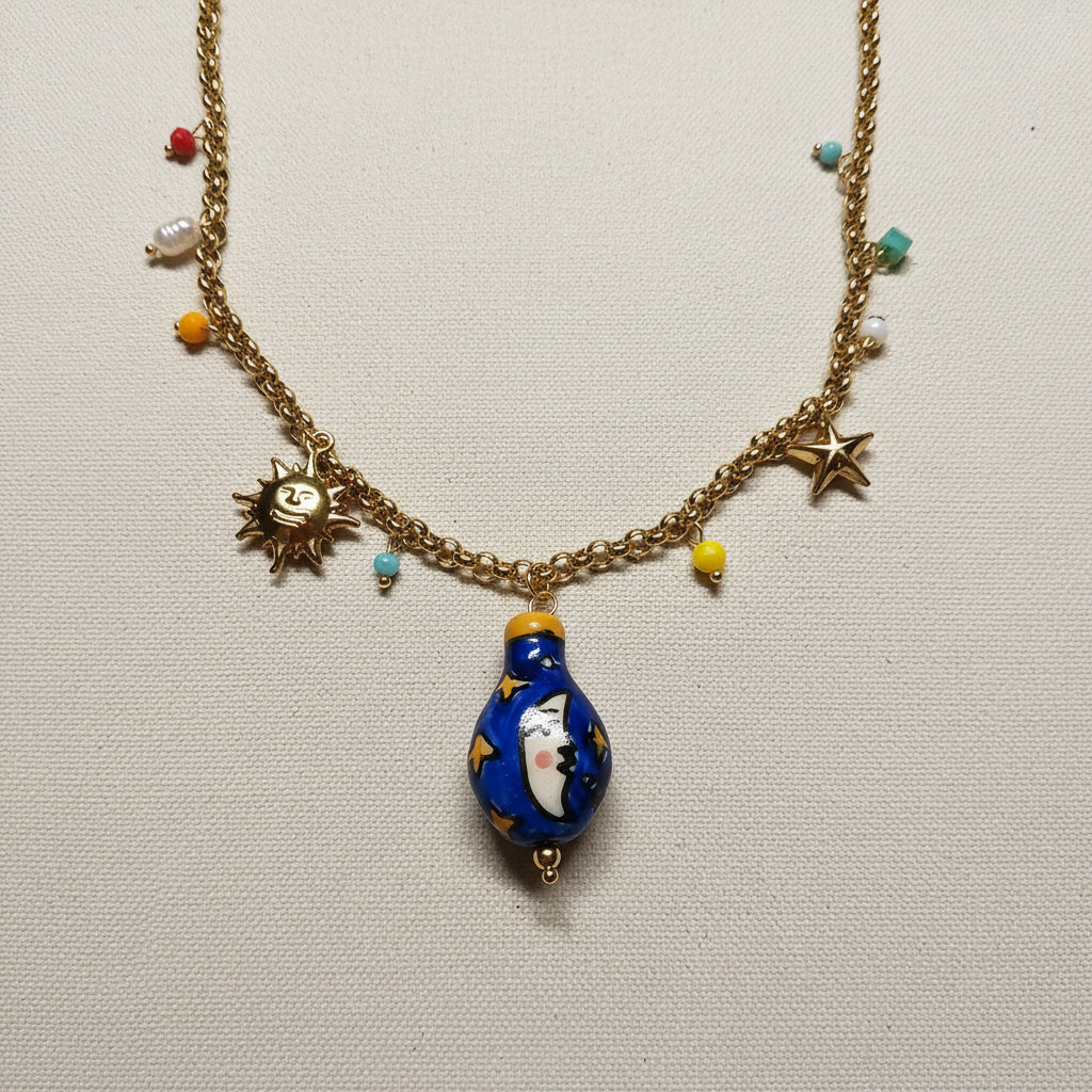 Collana "la luna e le stelle  "✨️