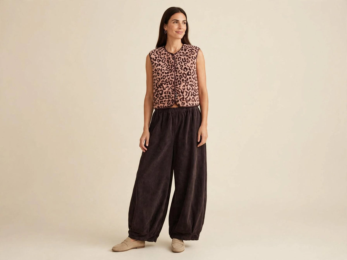 Pantalone Balloon in Velluto - Taglia Unica - Baloon Fit