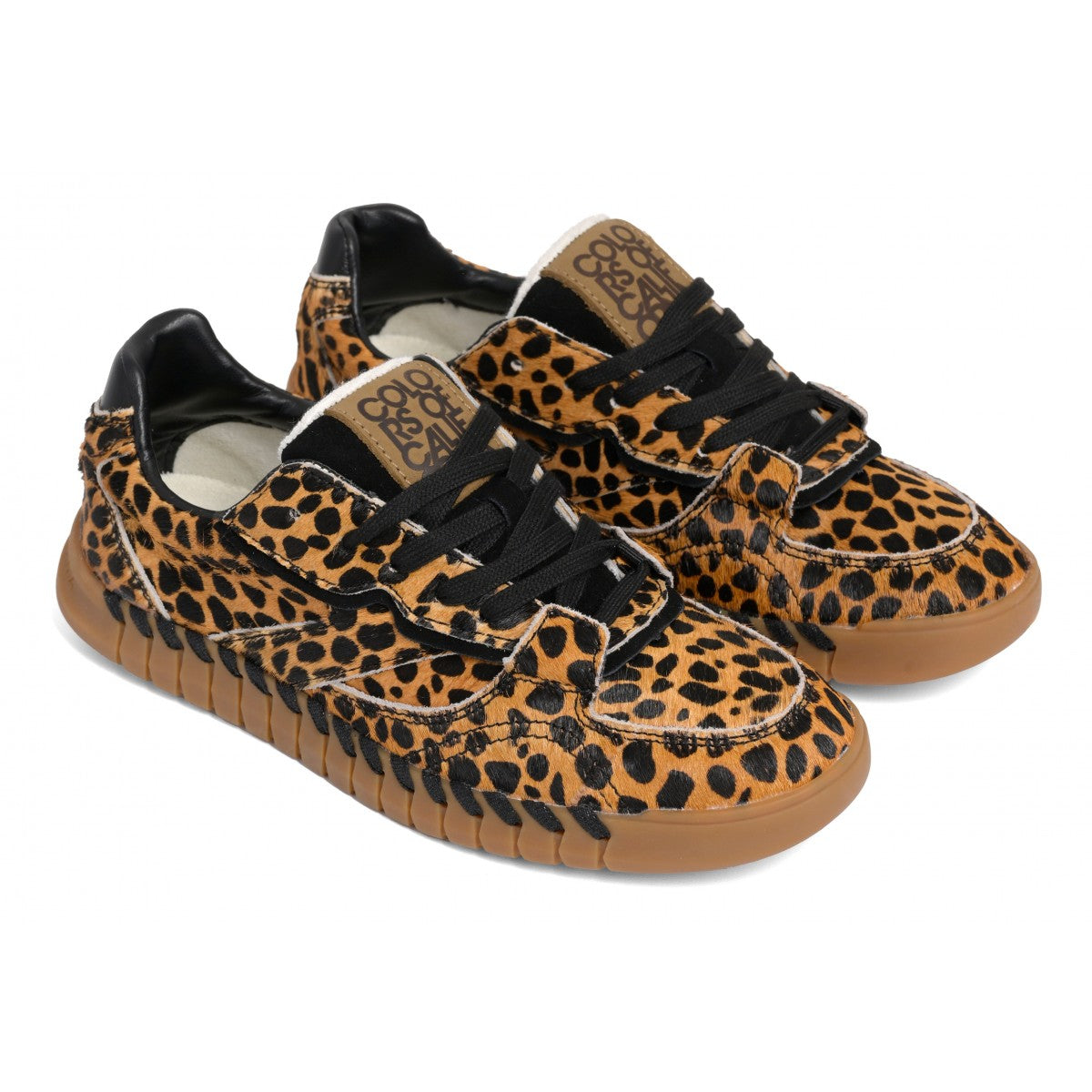 TAHOE SNEAKER IN PELLE ANIMALIER