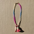 Collana sardina nappina tricolore