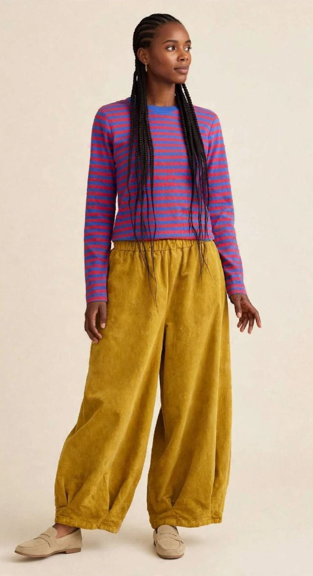 Pantalone Balloon in Velluto - Taglia Unica - Baloon Fit