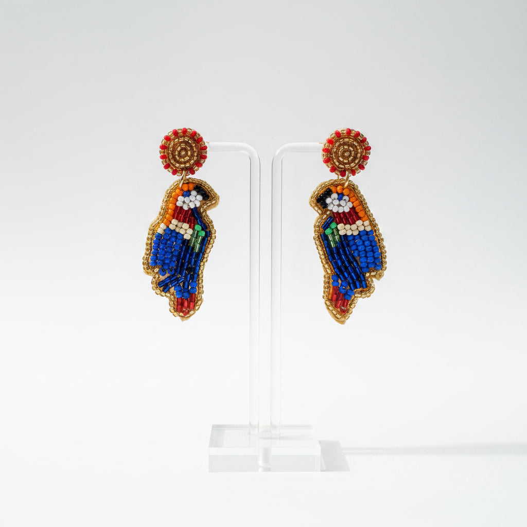 Parrot earrings 🦜