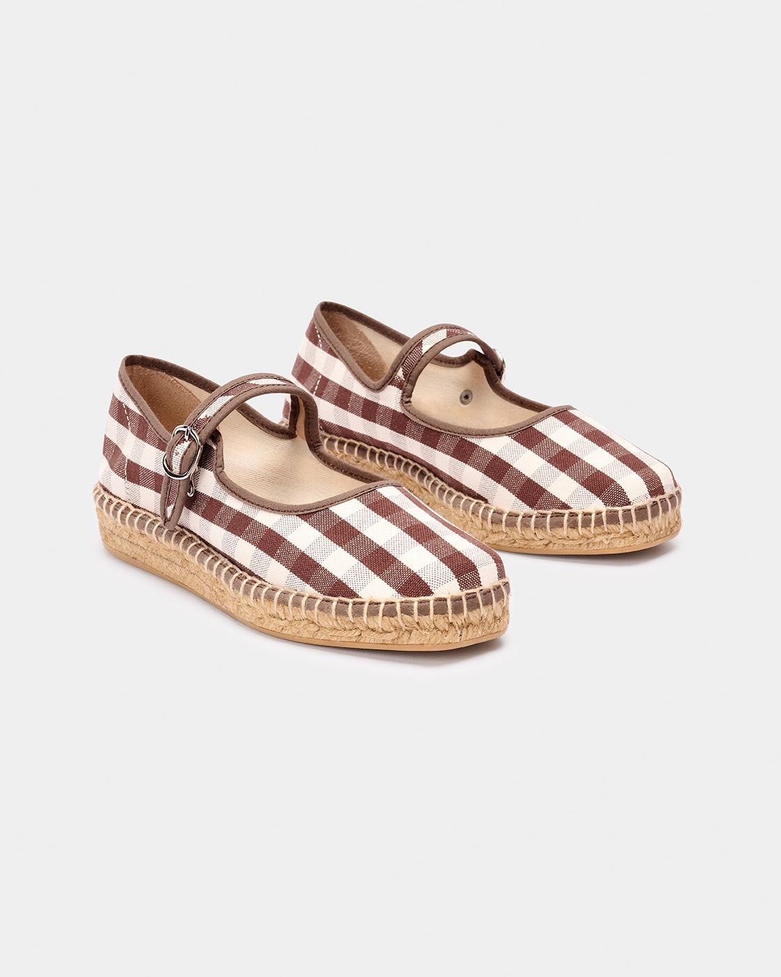 Peonia Brown check