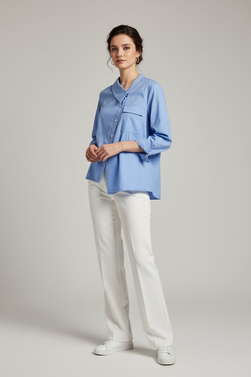 Camicia asimmetrica