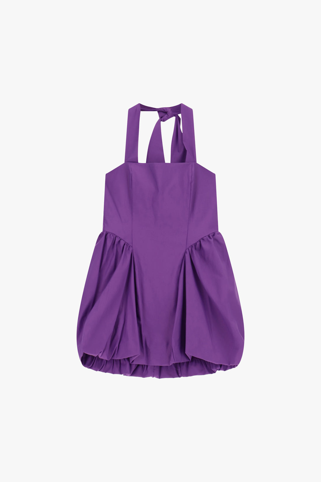Dress corto con spalline e gonna balloon