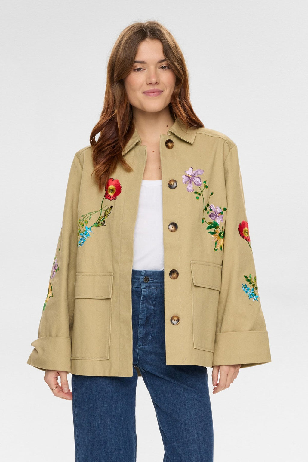 Embrodery Spring Jacket