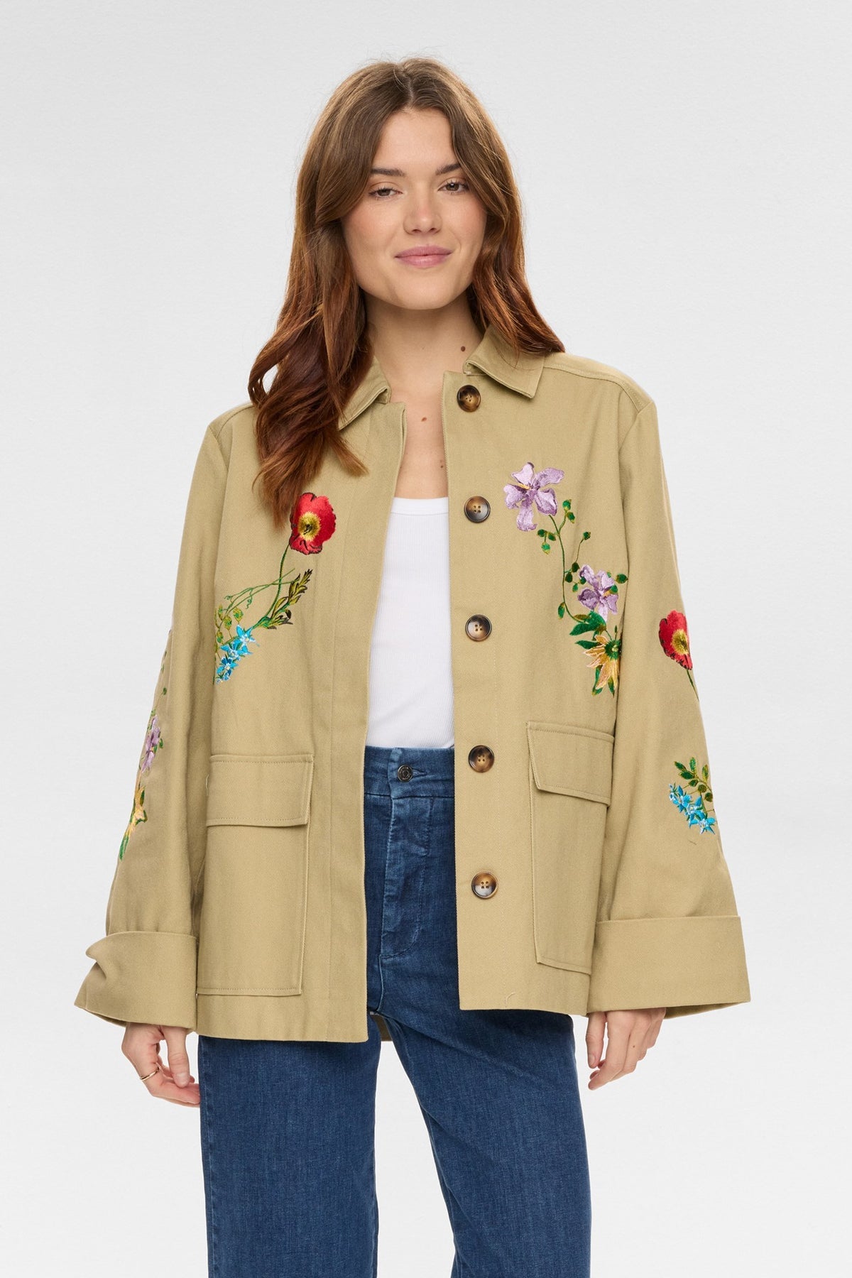 Embrodery Spring Jacket