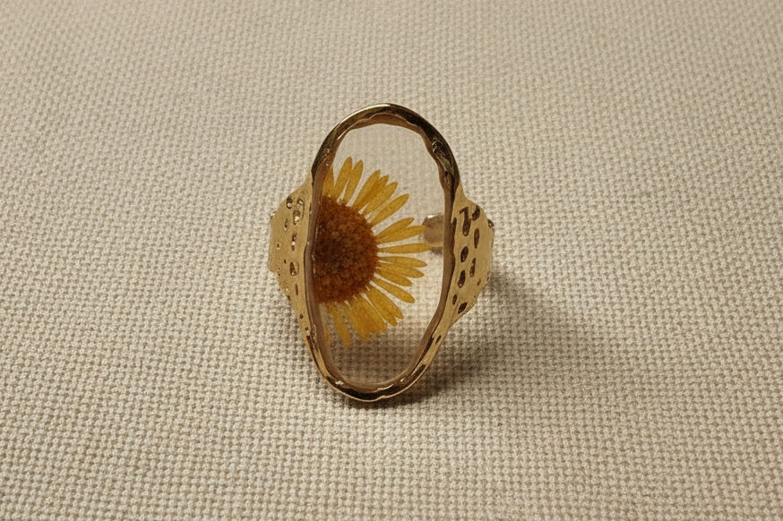 Anello " daisy orange "🧡