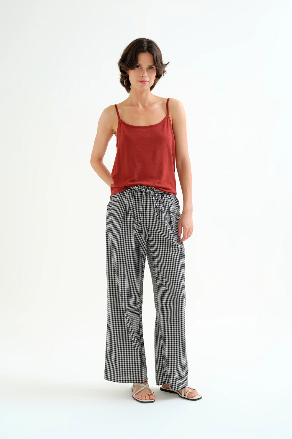 Canotta Marrone Basic