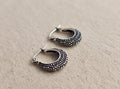 TANGIER MINI - CAVIAR HOOPS