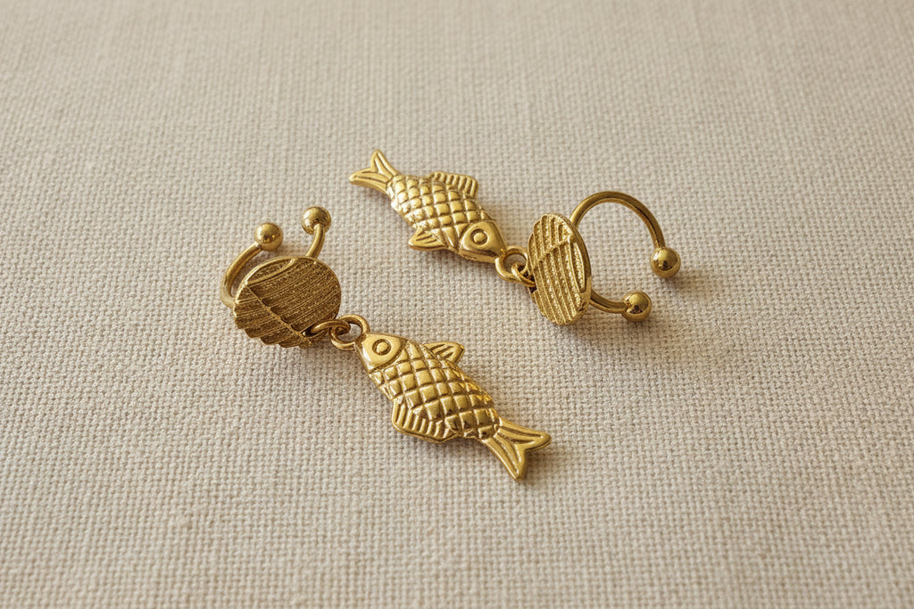 Ear cuff " pesce Carlo "