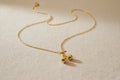 "golden cherry" necklace