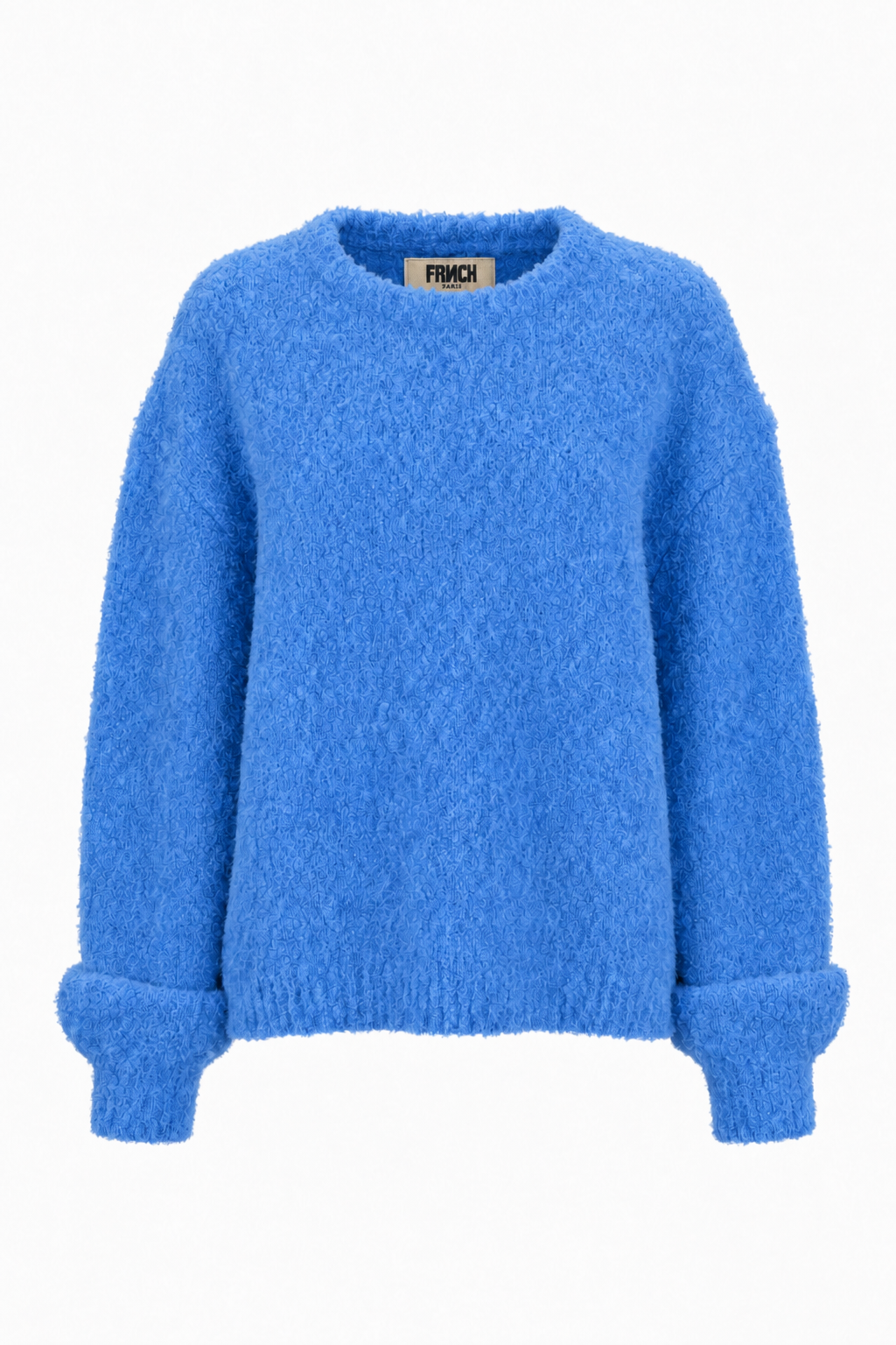 PULL FLUFFY LOUISE - BLU AZZURRO