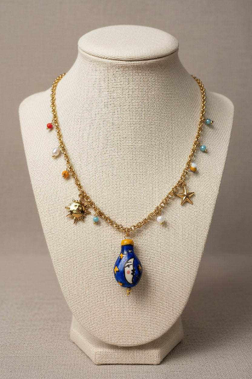 Collana "la luna e le stelle  "✨️