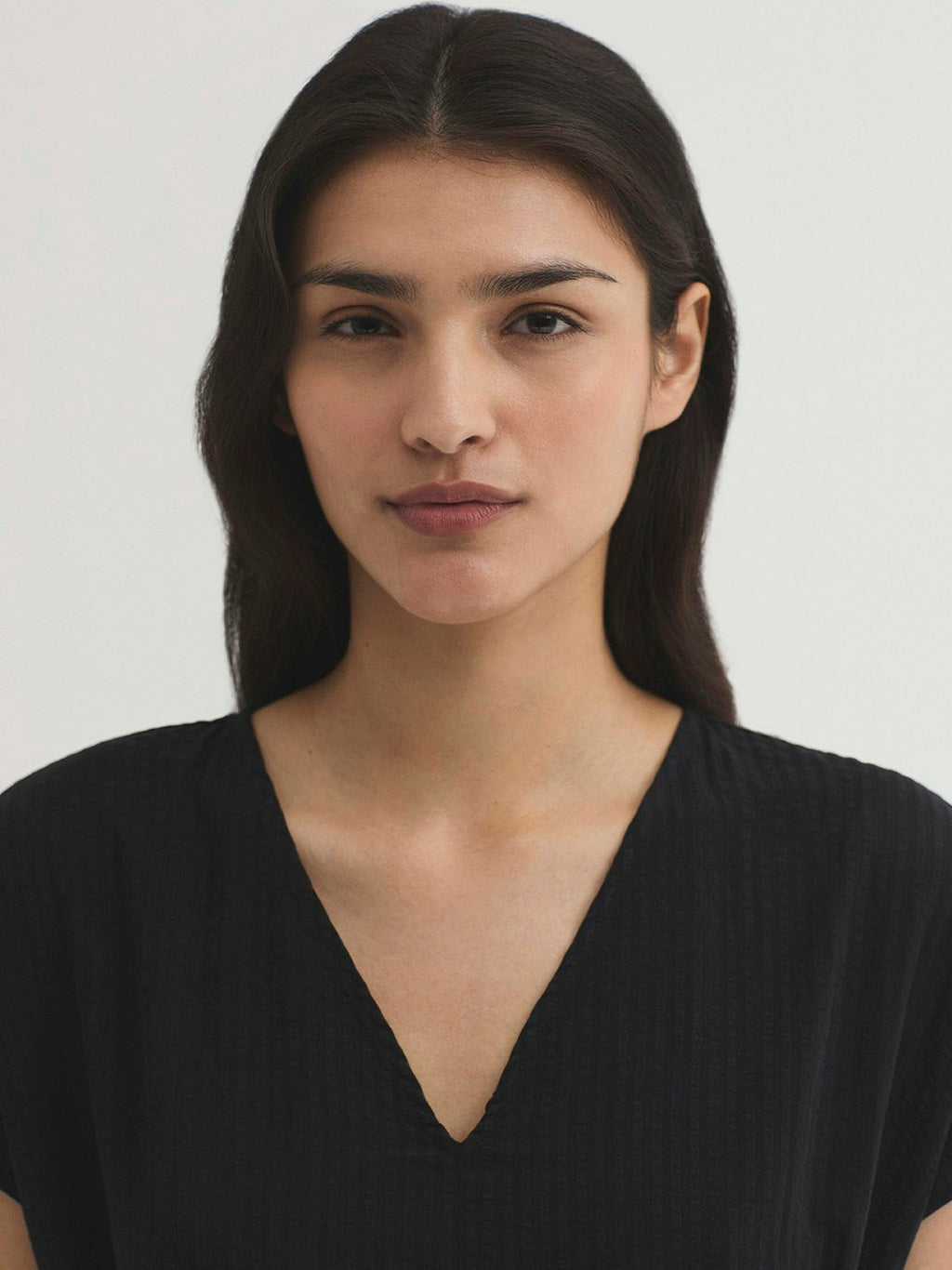 Abito seersucker e tencel