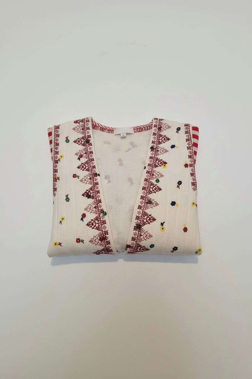 Gilet ricami boho