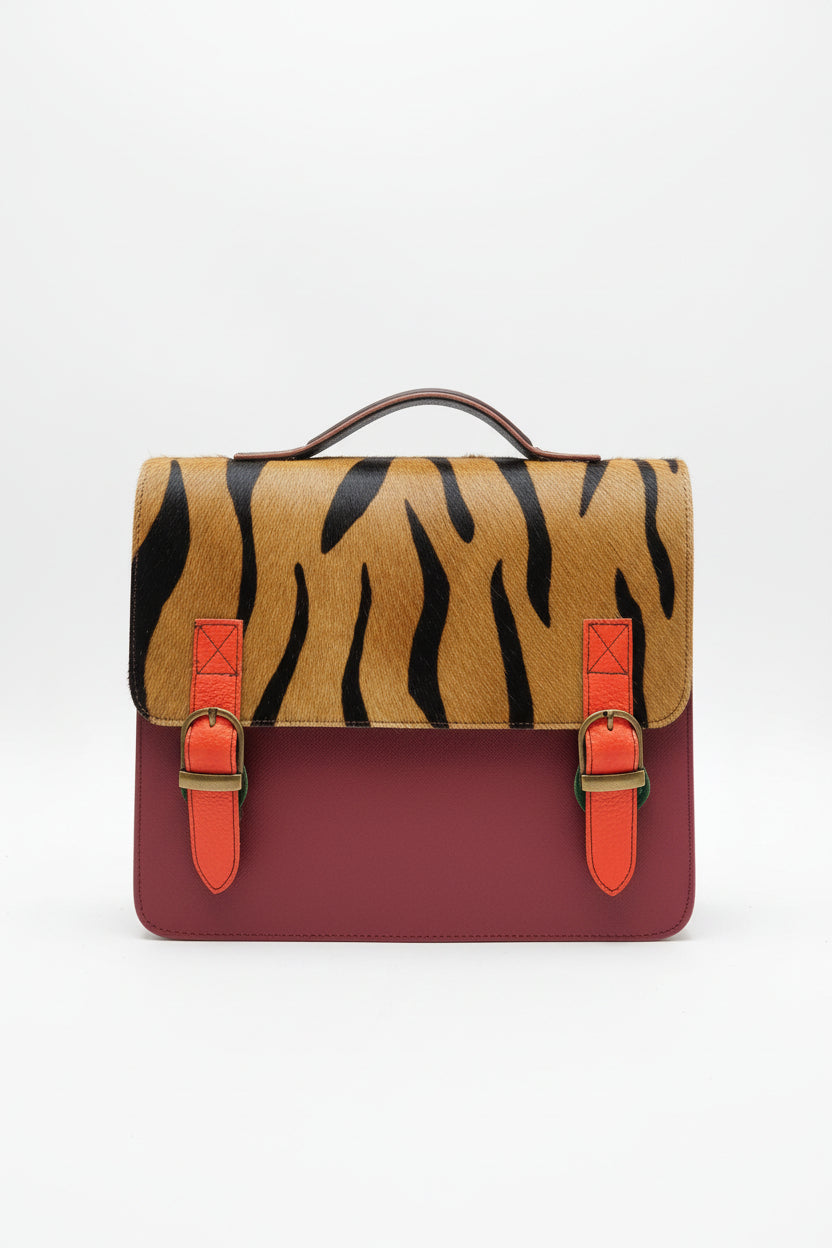 Borsa cartella tigro